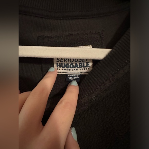 american eagle teddy bear crew neck - Picture 2 of 3